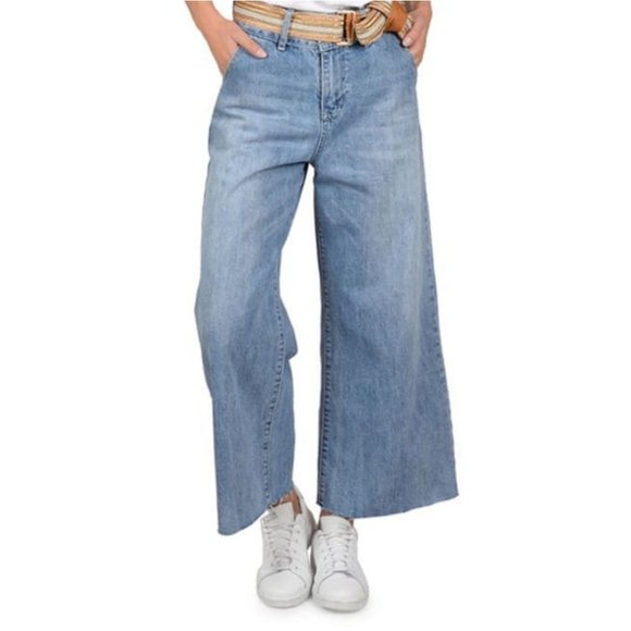 Host Pick nwt Molly Bracken Wide Leg Denim Jeans w.B… - Picture 2 of 6